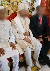 Wedding sherwani with all accesories