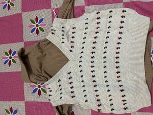 Cozy Knit Vest & Turtleneck Set