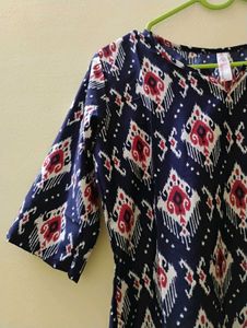 Navy Blue Kurta
