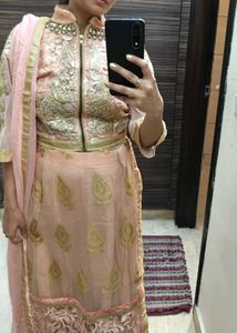 4 peice suit with skirt, undershirt, jacket and du