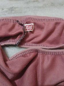 Comfortable Pink Cotton Briefs
