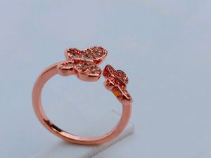 BUTTERFLY Ring Rose Gold Colour  For Girls/Women