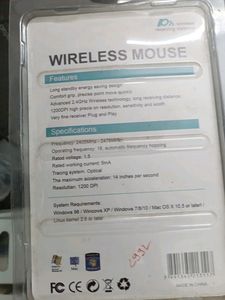 Wireless Mouse 2.4GHz High Precision