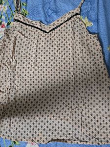 Cute Printed Camisole Top