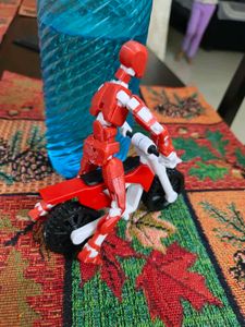 Action Figure Motorcycle Set
