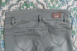 Stylish Grey Denim Jeans