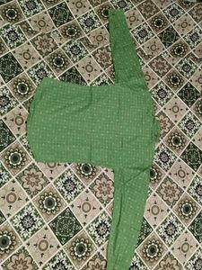 Green Printed Casual Shirt