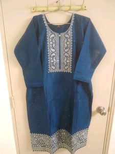 Navy Blue Kurti