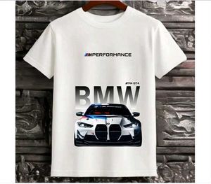 BMW M4 GT4 Performance Graphic Printed White Overs