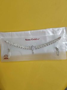 Sparkling Rhinestone Jewellery Set