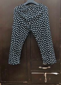 Polka Dot Top Pajama Set