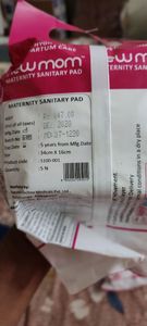 Combo of 1 New mom maternity sanitary pad pack and Disposable pad fixator 2 packs