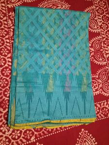 Beautiful Teal Saree