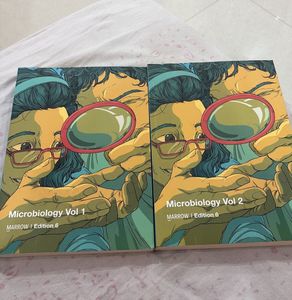 Microbiology Vol 1 & 2 Textbooks