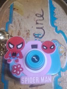 Spider-Man Camera Keychain