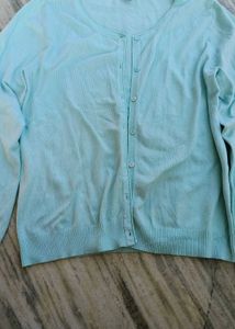 Mint Green Cardigan