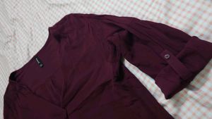 Elegant Burgundy Top