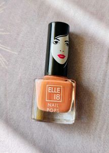 Elle 18 Coral Nail Enamel