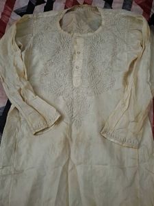 Elegant Embroidered Kurta
