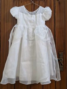 Elegant White Bridal Lehenga For kids