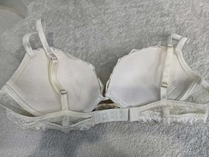 White,🇦🇮 Lace pedded, 🇲🇾 ❄️ Bra