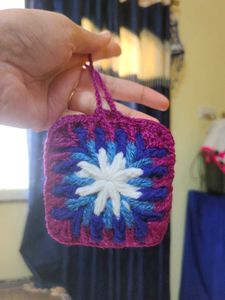 Handmade Crochet Earpod pouch