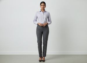 Classic Striped women formal Shirt