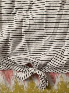 Striped Cropped Tank Top