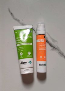 Derma Co. Moisturizer & Sunscreen