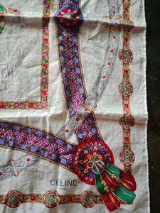 vintage Celine handkerchief bandana