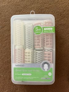 Miniso Small Size Hair Rollers (8 Count)