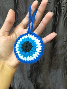 Crochet Evil Eye Amulet