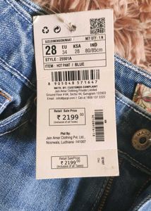 New with Tag - Blue Madame Denim Shorts