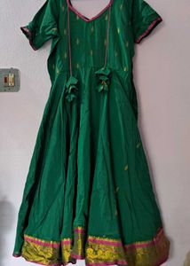 Green Ethnic Gown
