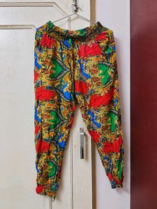 Boho Patterned Harem Pants