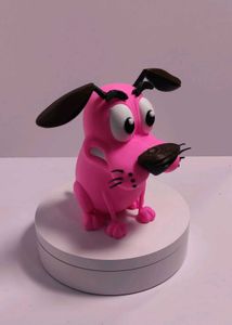 Courage the Cowardly Dog Figurine 3d printed