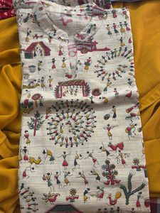 Unique Warli Art Print Kurta