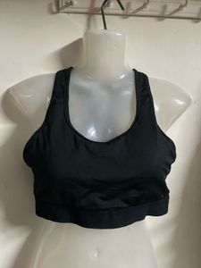 Black Sports Bra