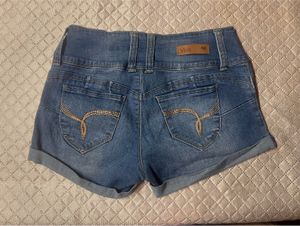 High Waisted Denim Shorts