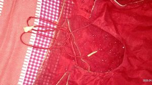 Red Embellished Ethnic Gown