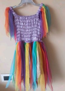 Kids 2-5 years Rainbow Tulle Fairy Dress