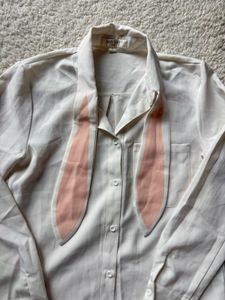 Cute Bunny Ear Neck Shirt