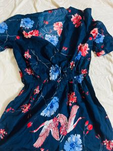 Floral Print Romper