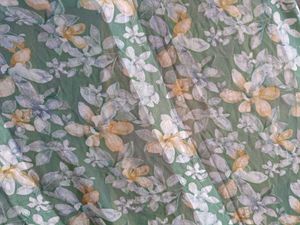 Elegant Floral Print Saree