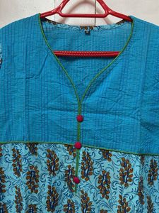 Beautiful Blue Designer Kurti