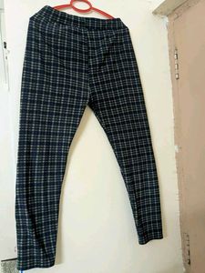 Checkered Casual Pants