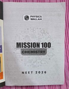 PW Physics Wallah Mission 100 Chemistry Book