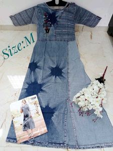 Denim Maxi Dress