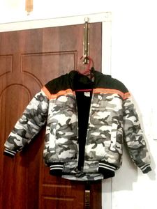 Camouflage Puffer Jacket