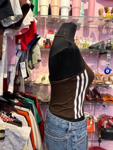 Adidas Brown Halter Top
